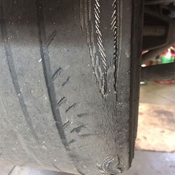 Tire Damage | Placentia Super Service 